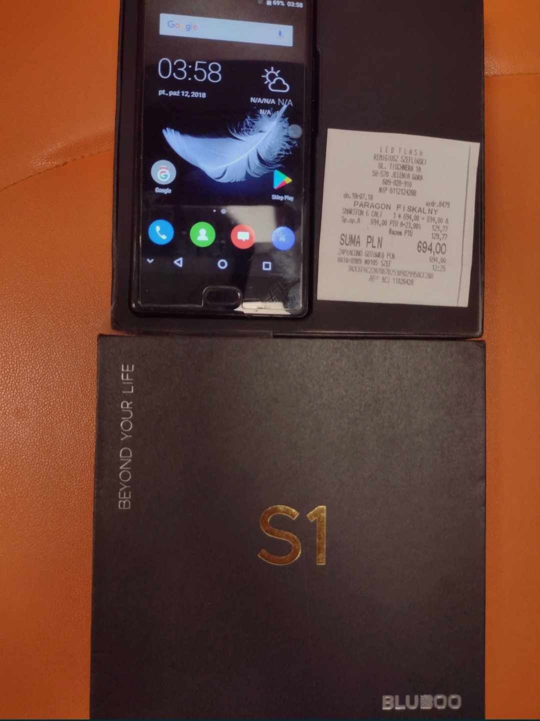 Sprzedam Smartfon Bluboo S1