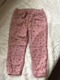 Jak nowe ocieplane spodnie bawełniane na jesień zimę joggersy r.92