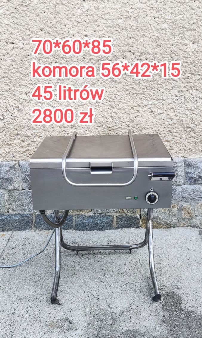 Patelnia gastronomiczna, patelnia gazowa, patelnia elektryczna
