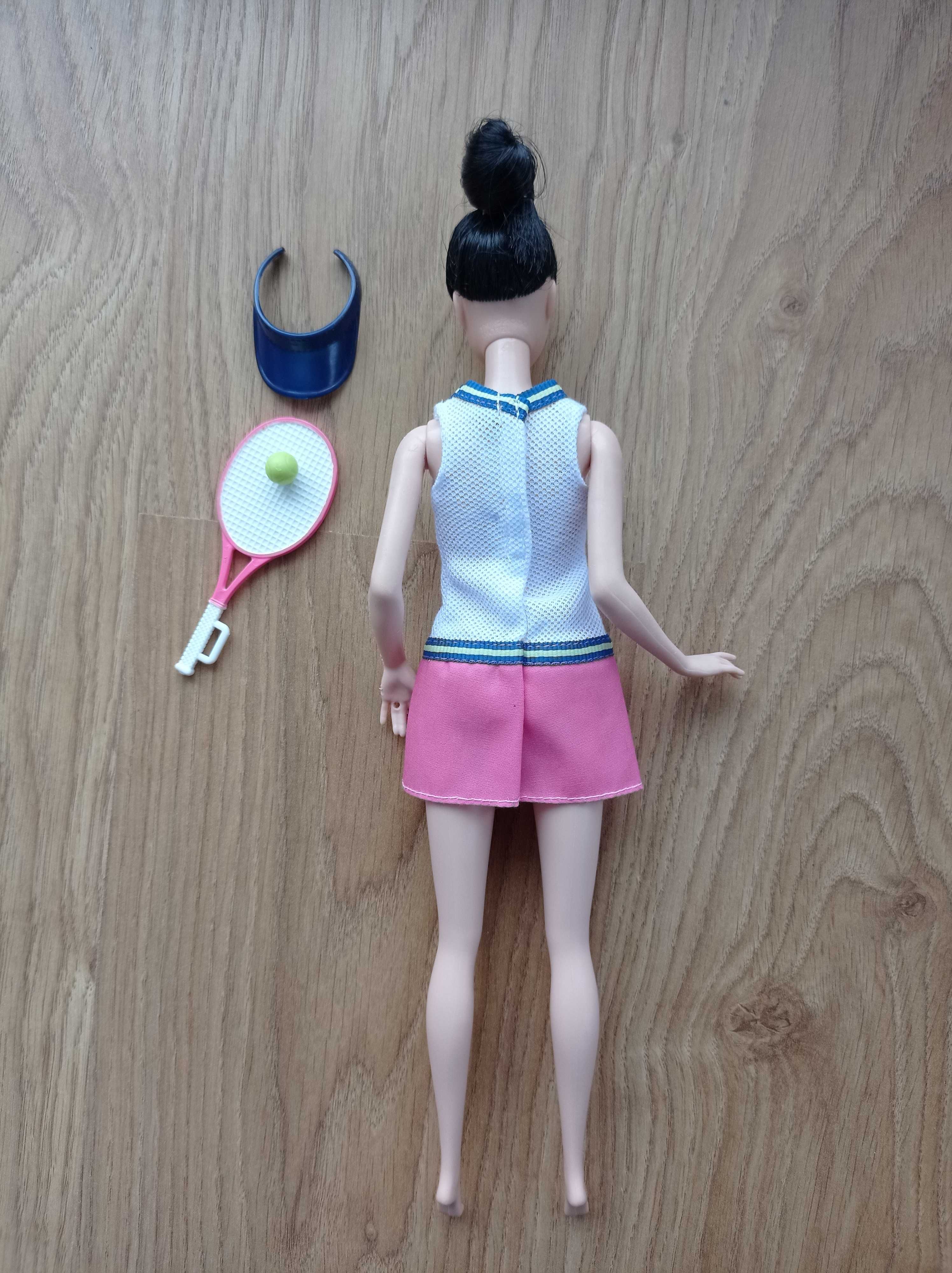 Lalka Barbie hybryda Azjatka tenisistka używana