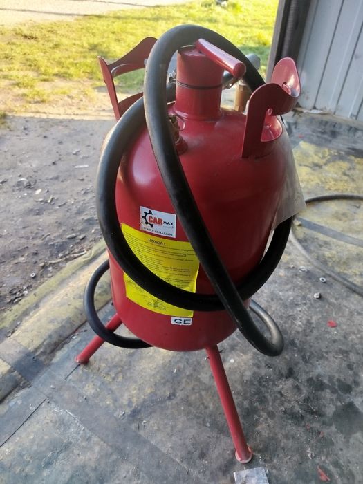 Piaskarka 19l dosłownie kilka razy użyta trzy może cztery