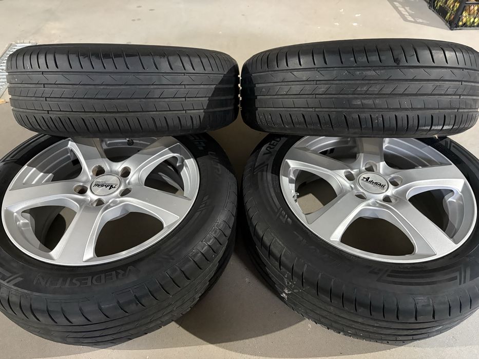 Alufelgi Koła 5x112 Nowe Opony 205/55R16