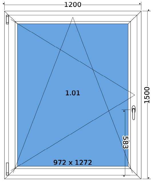 Okno PCV 1200x1500mm, TermoKAWKA, Uw=0,76Wm2K DOFINANSOWANIE