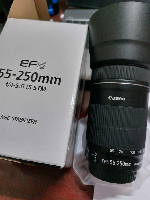 Кенон ef -s 55-250 is stm новий