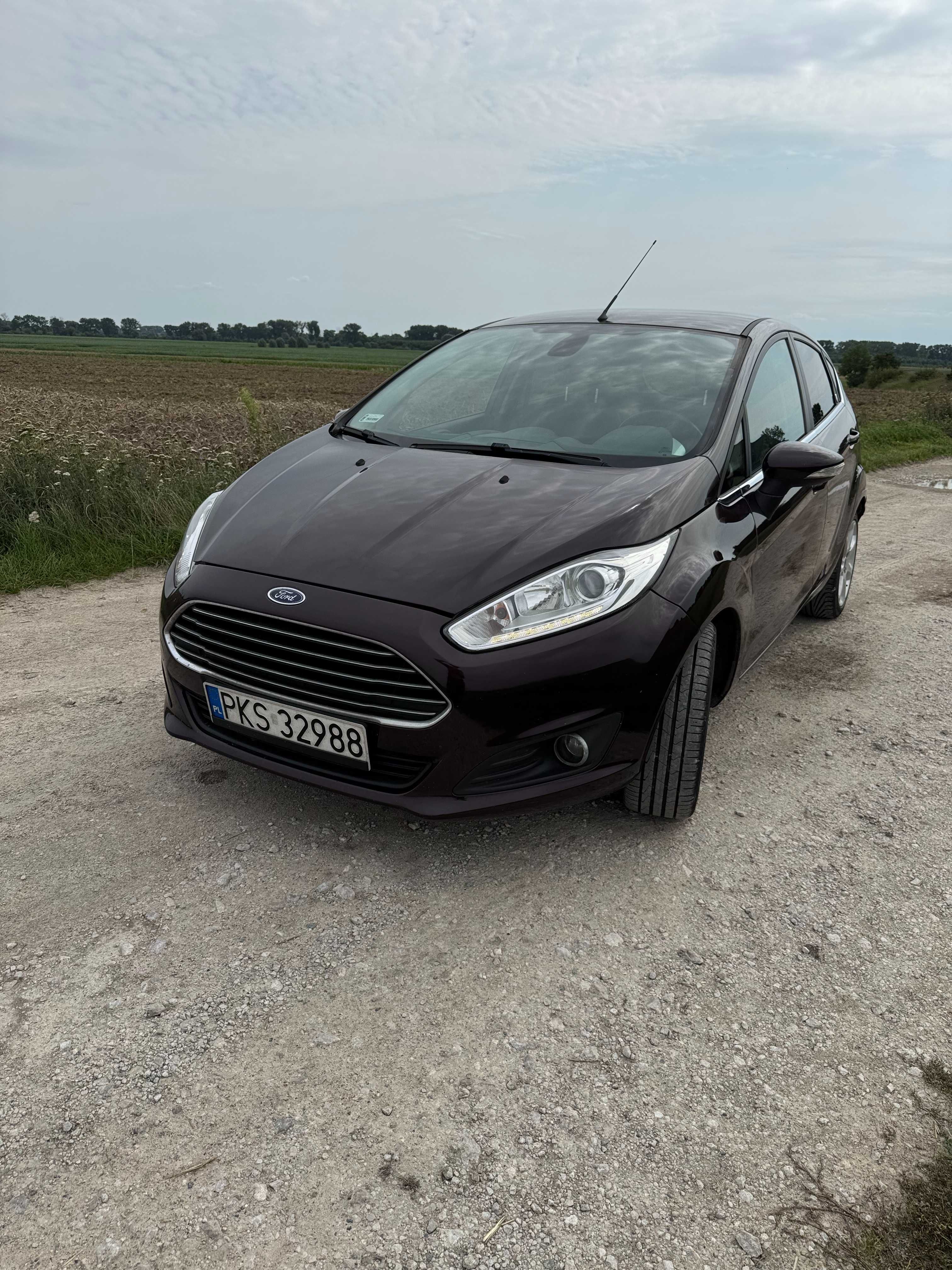 Samochód Ford Fiesta Mk 7 bogata wersja Ghia