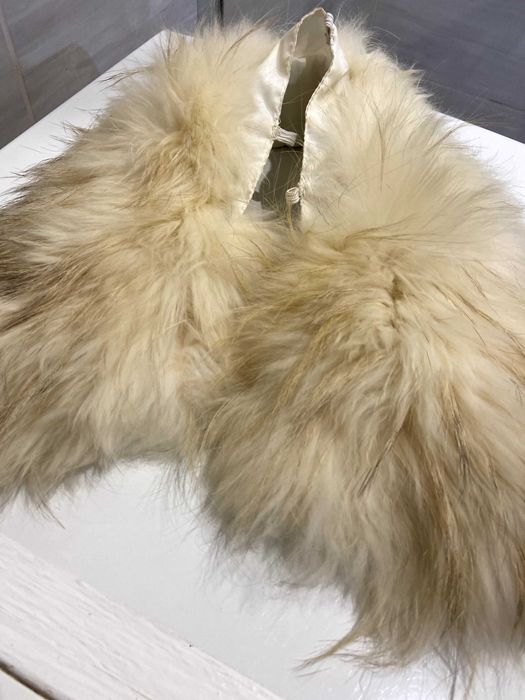 Мех натуральный воротник енот