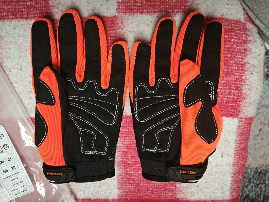Rękawiczki motocyklowe nowe rozmiar L