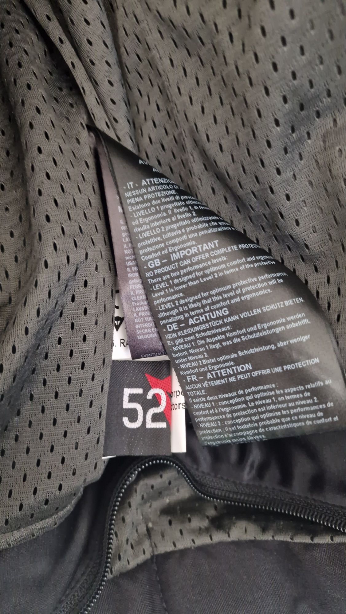 Casaco Dainese Rancing C2 semi novo