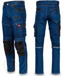 SPODNIE ROBOCZE do pasa jeans stretch elastyczne slim mocne BHP 50 L