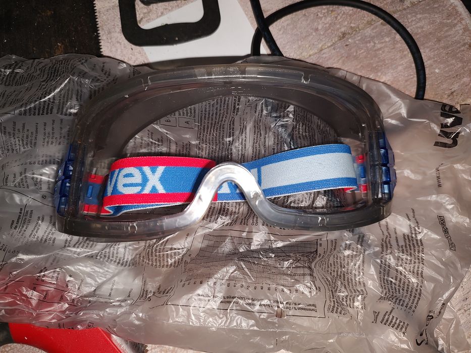 Gogle ochronne nowe uvex