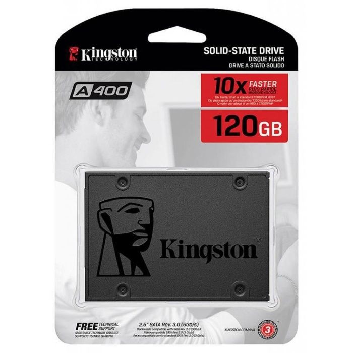 Новый накопитель SSD Kingston 240 Гб А400 OEM