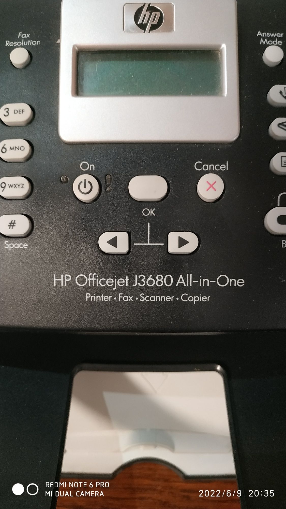 HP OfficeJet J3680 принтер, сканер, факс, копір