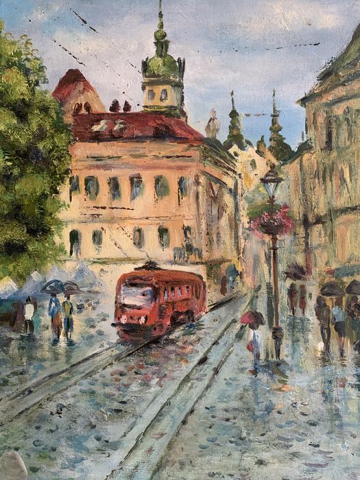 Картина олією. Місто. 30:40