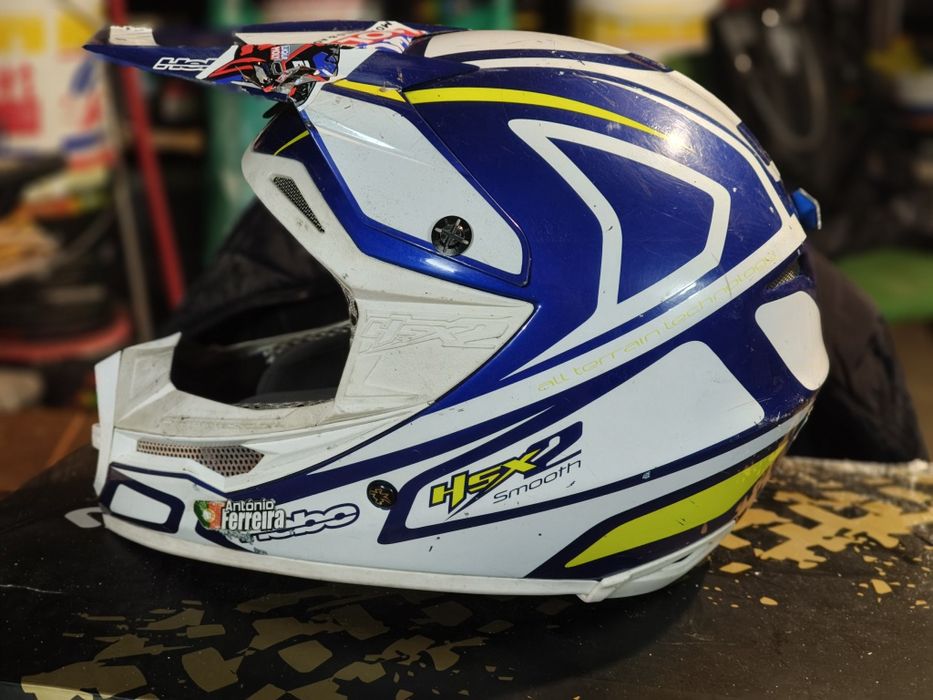 Capacete enduro hebo