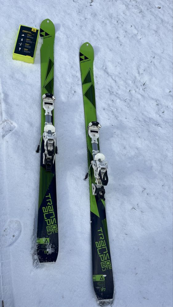 Narty skiturowe Fischer transalp carbon 80