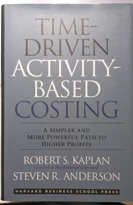 Livro - Time-Driven Activity-Based Costing