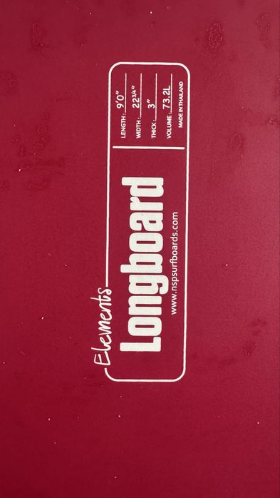 Prancha Surf Long 9.0 NSP Como nova