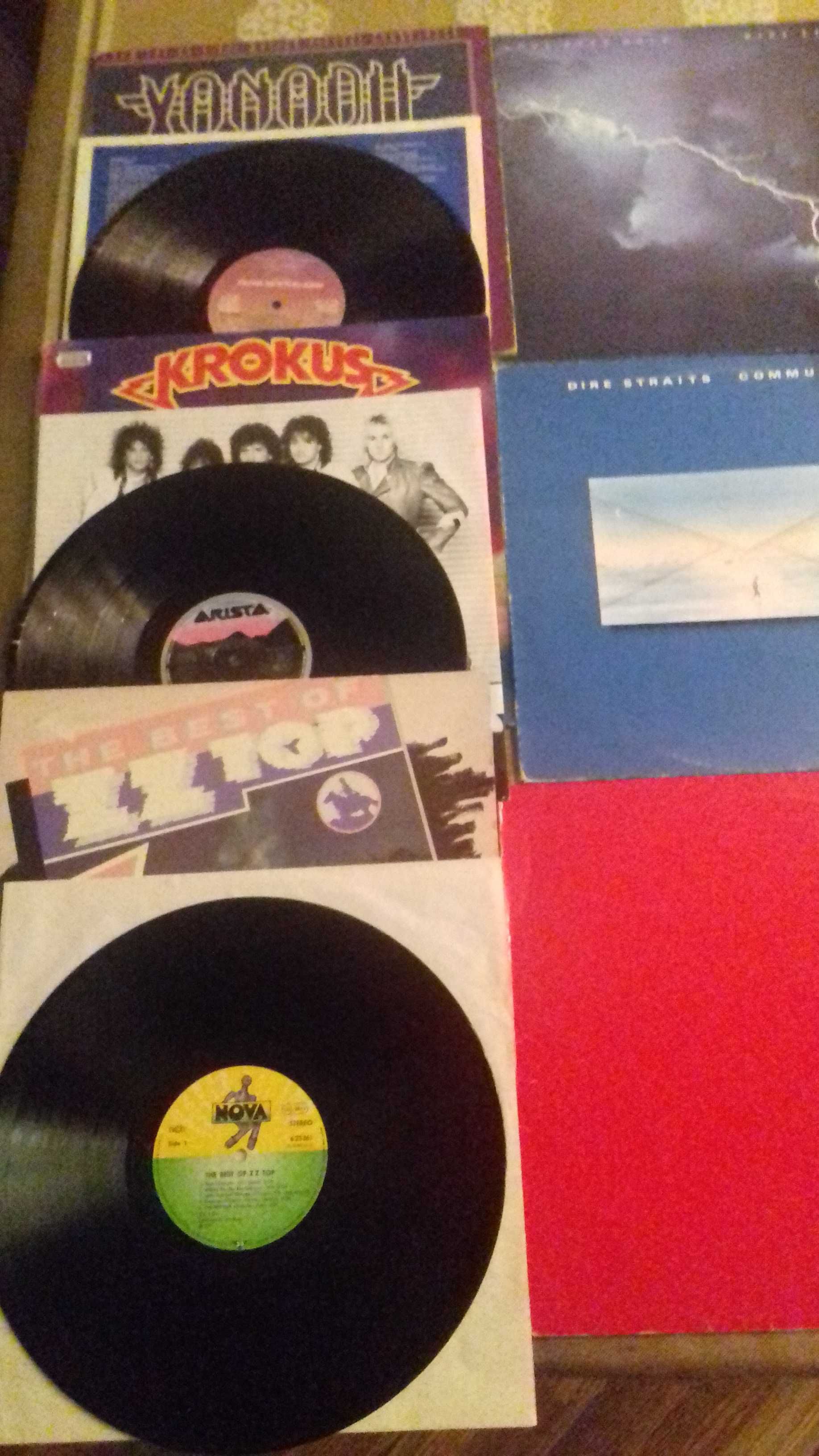 Płyty winylowe Dire Straits. Zz.Top.EL0.Krokus.st.wyd.do 69 zł.