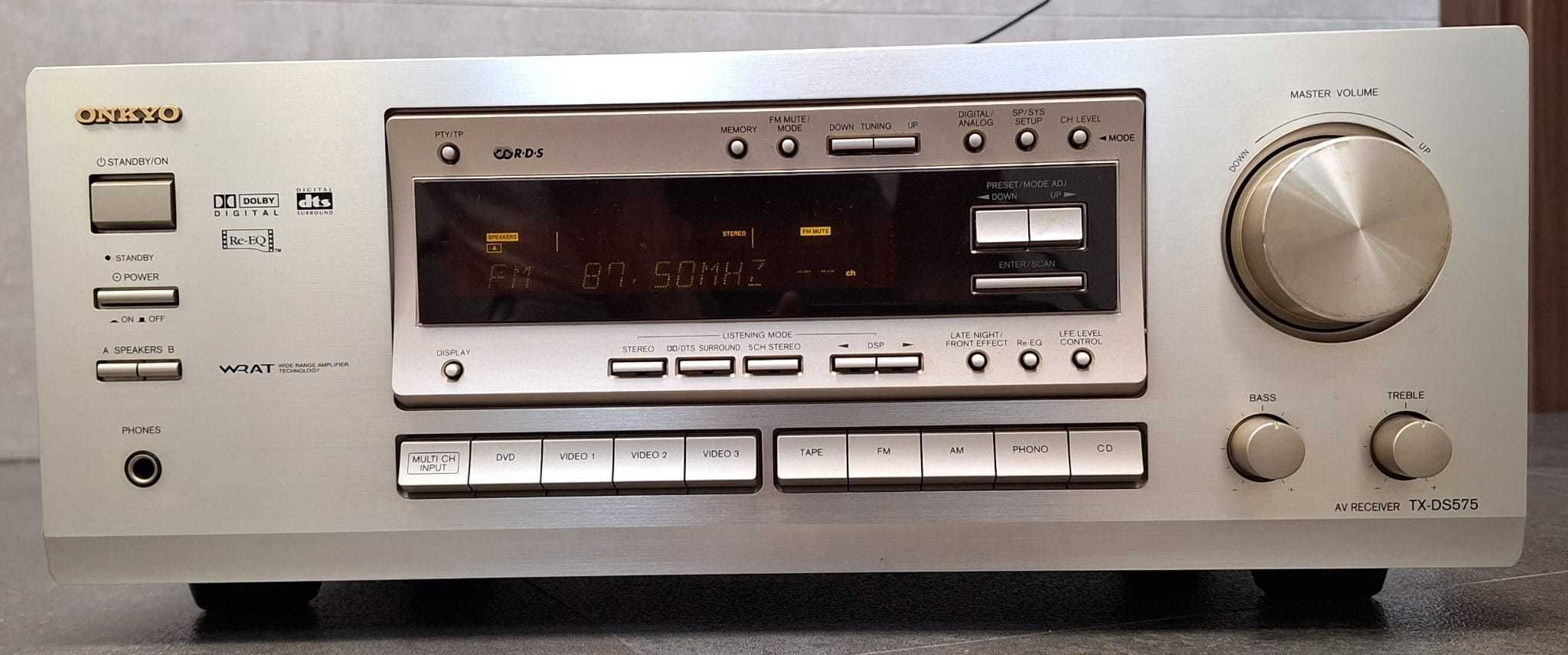 Amplituner ONKYO TX-DS575 Silver