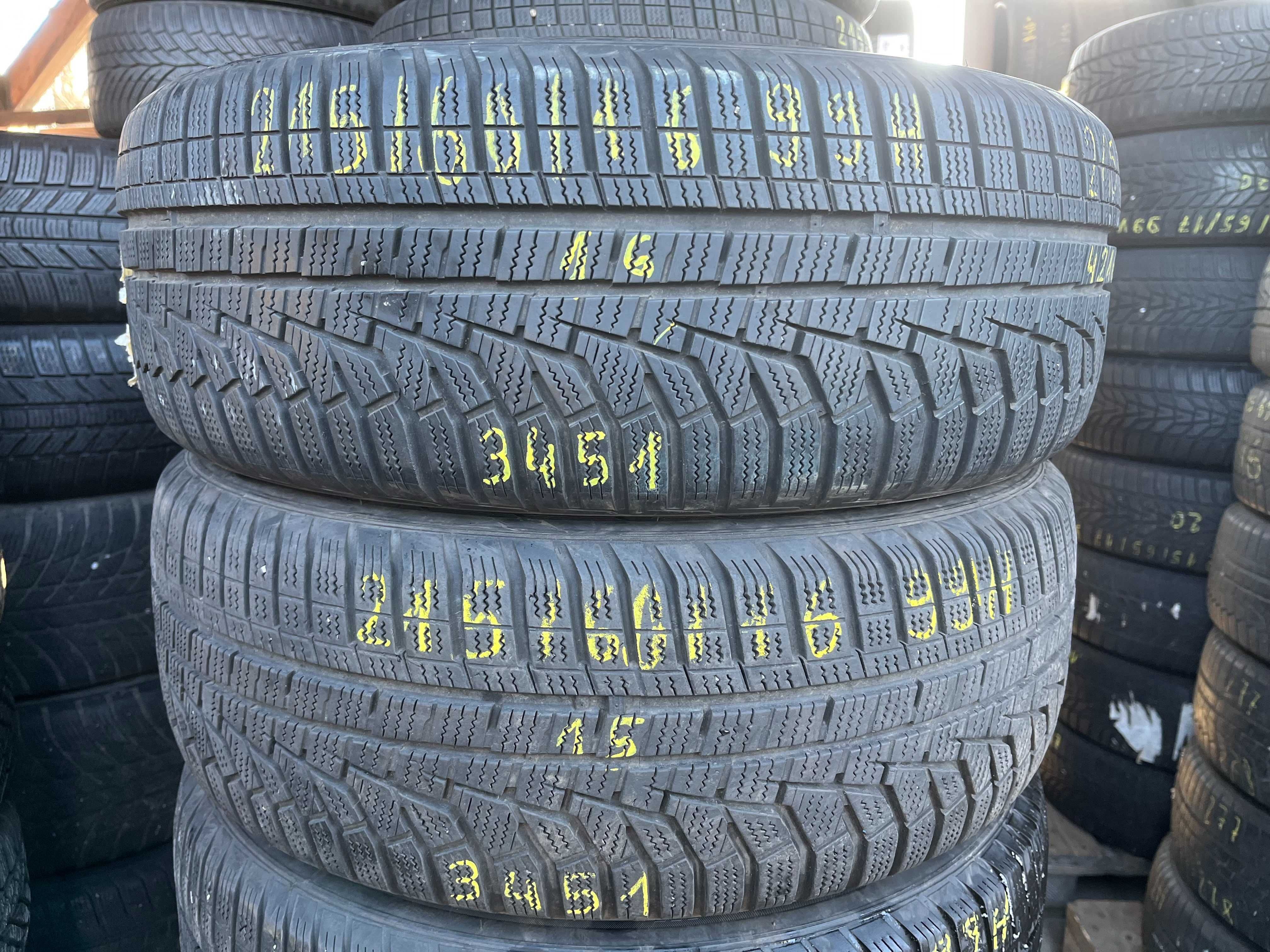 Opony zimowe 2x Hankook Winter Evo2 215/60 16 99H WYSYŁKA MONTAŻ #3451