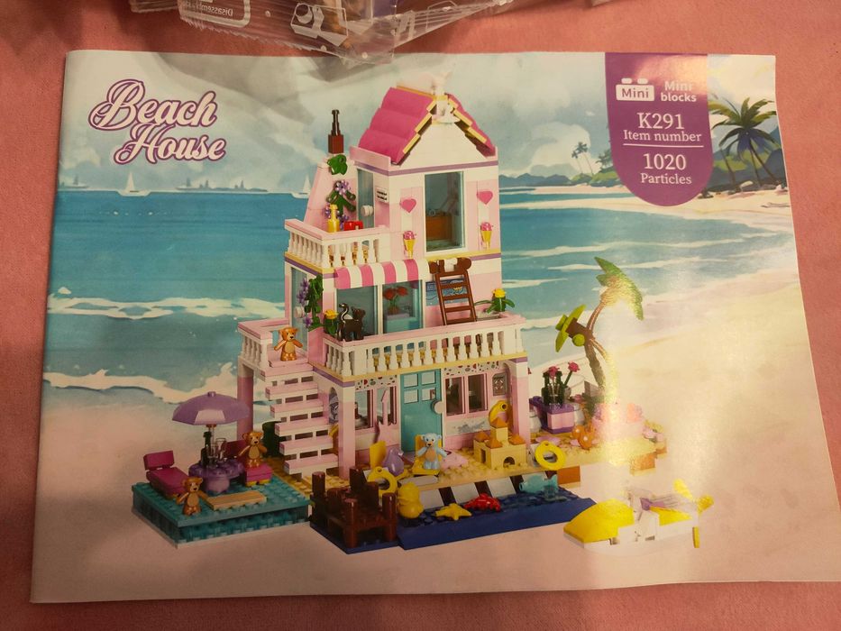 Klocki Plażowa willa Klocki dla dziewczynek