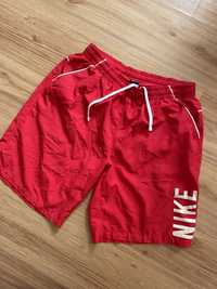 Nike czerwone kąpielówki szorty XL