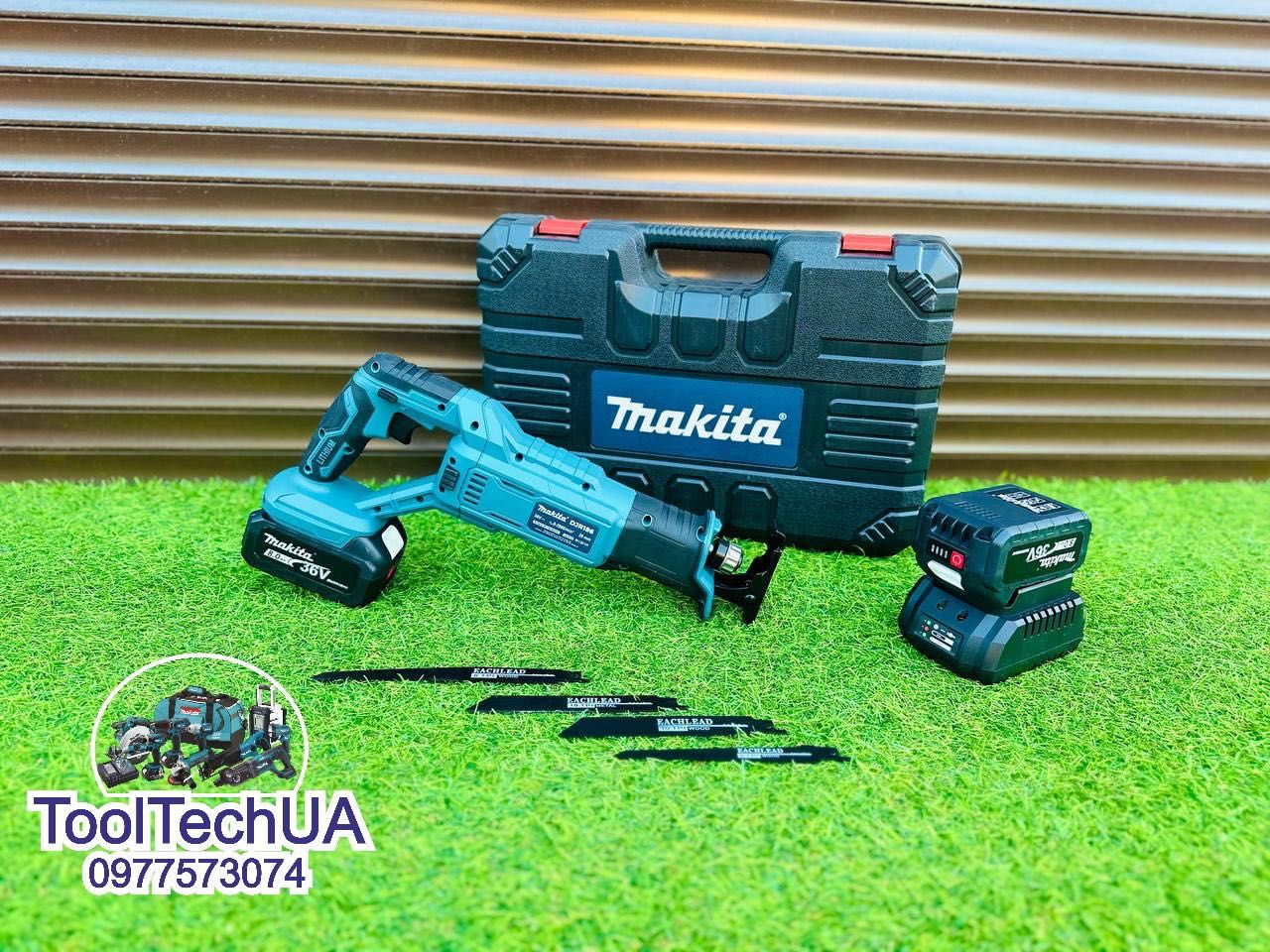 Аккумуляторная Сабельна пила Makita DJR186 Шабельна пилка 36V/8Ah