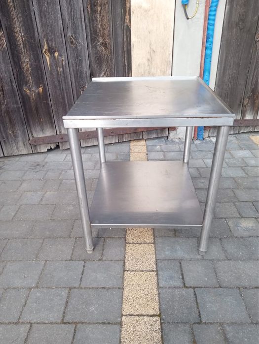 Stół Regał Gastronomiczny ze Stali Nierdzewnej