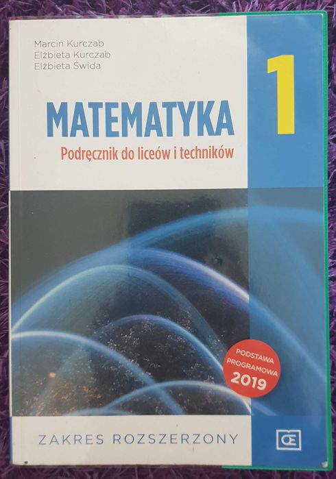 Podręcznik Matematyka 1 Pazdro, poziom rozszerzony