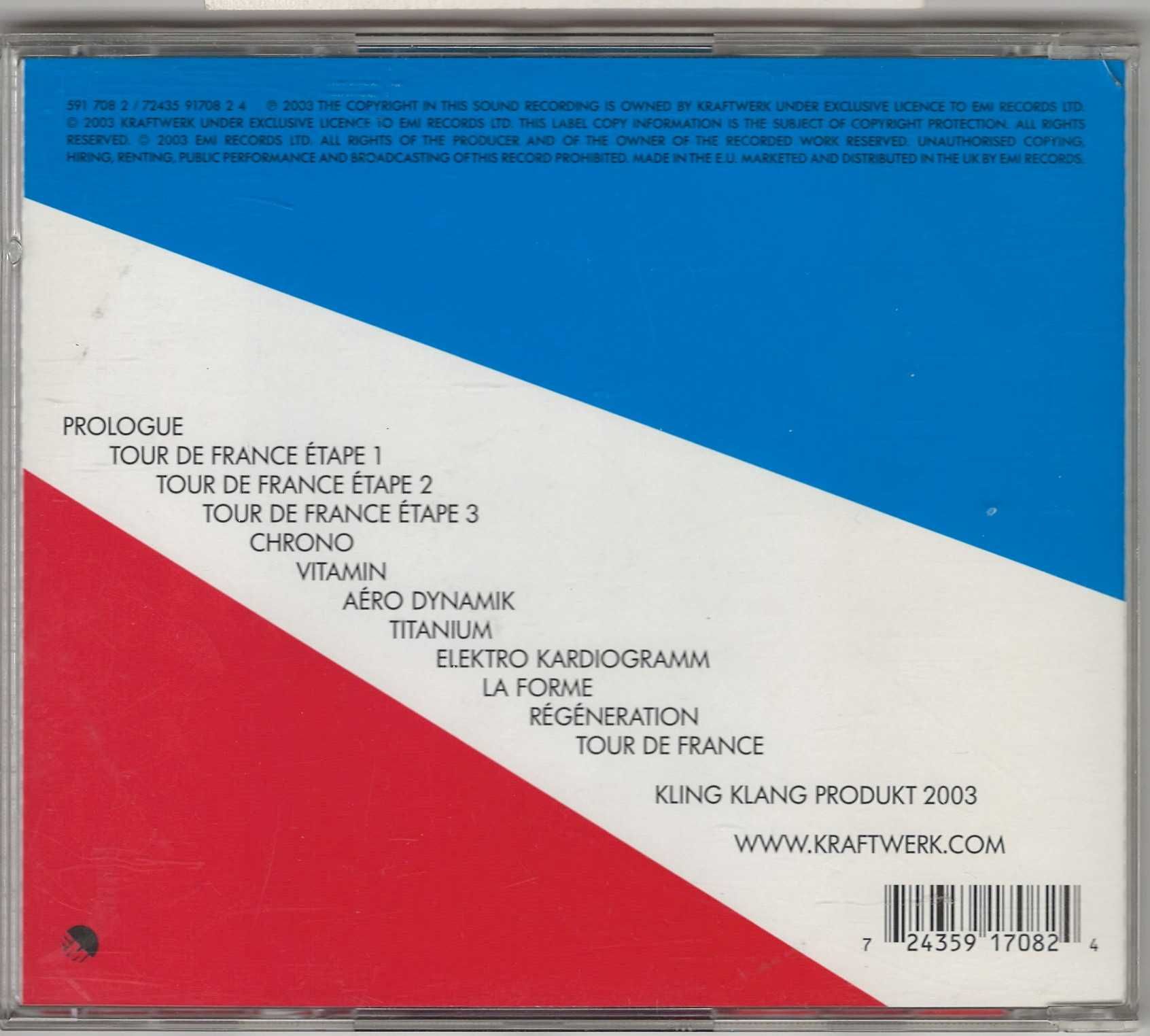 KRAFTWERK – Tour de France (CD z obwolutą)