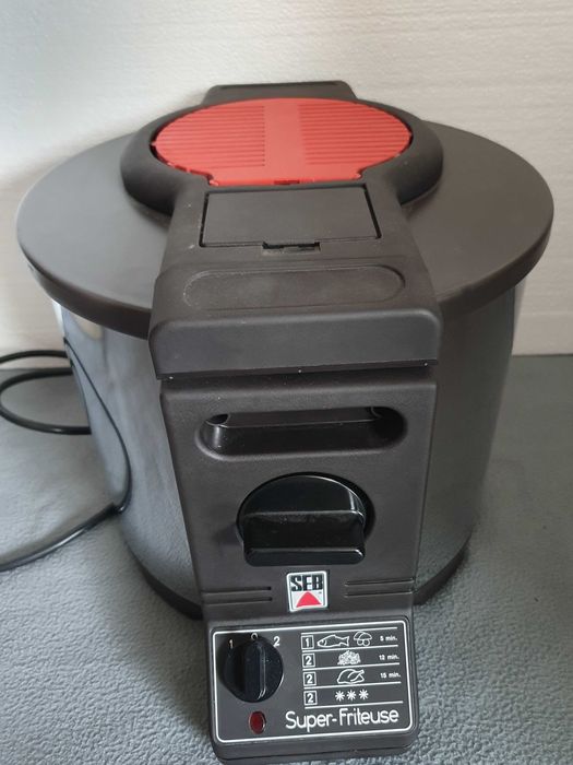 Fritadeira SEB - Super-Friteuse, made in France - NOVA