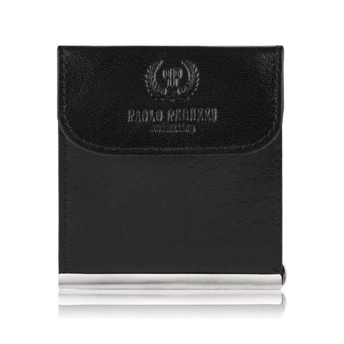 Banknotówka męska skórzana Paolo Peruzzi T-10-BL