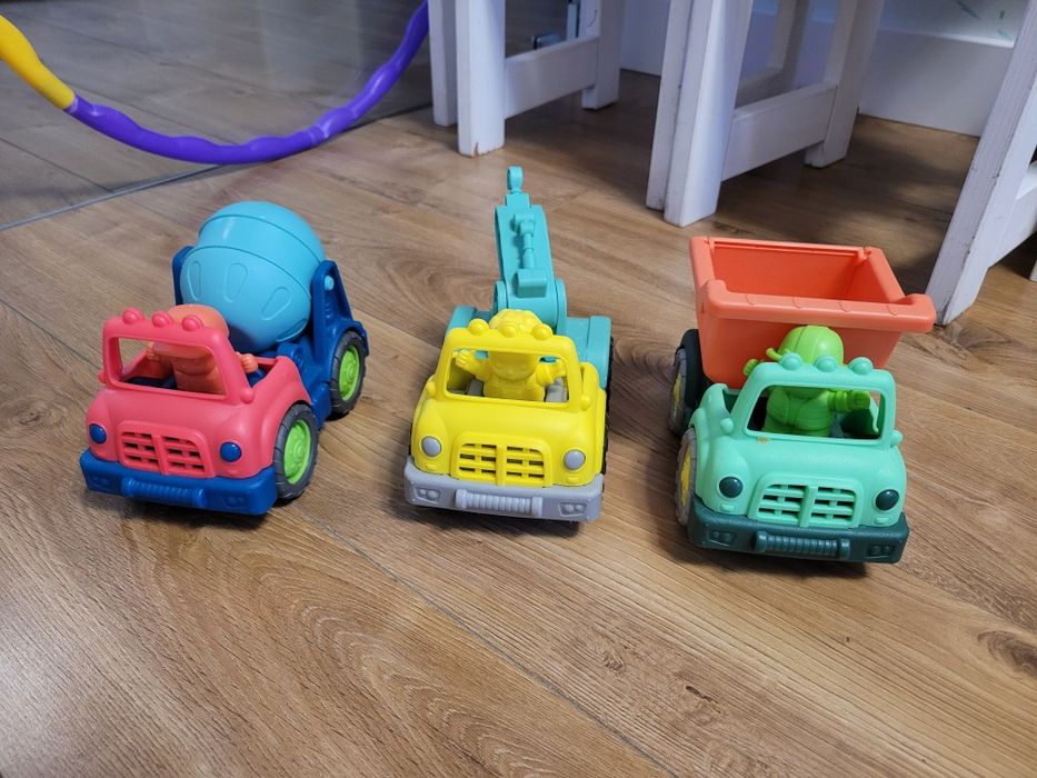 3 Auta Wonder wheels betoniarka dzwig wywrotka