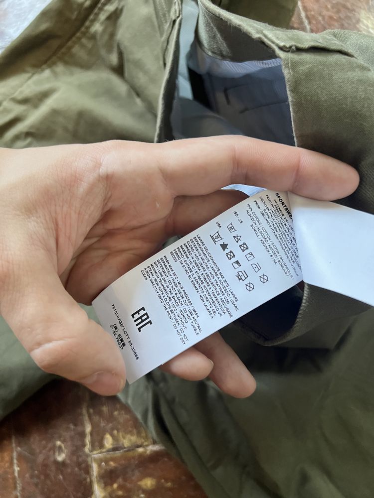 Шорты карго котон Stone Island оригинал размер M