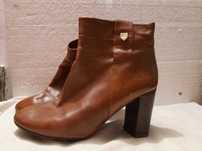 buty botki/ SKÓRA naturalna Massimo Dutti roz. 41