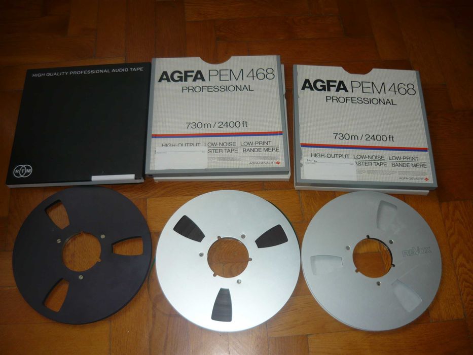 Aluszpule 26,5 cm bez tasmy REVOX BASF AGFA