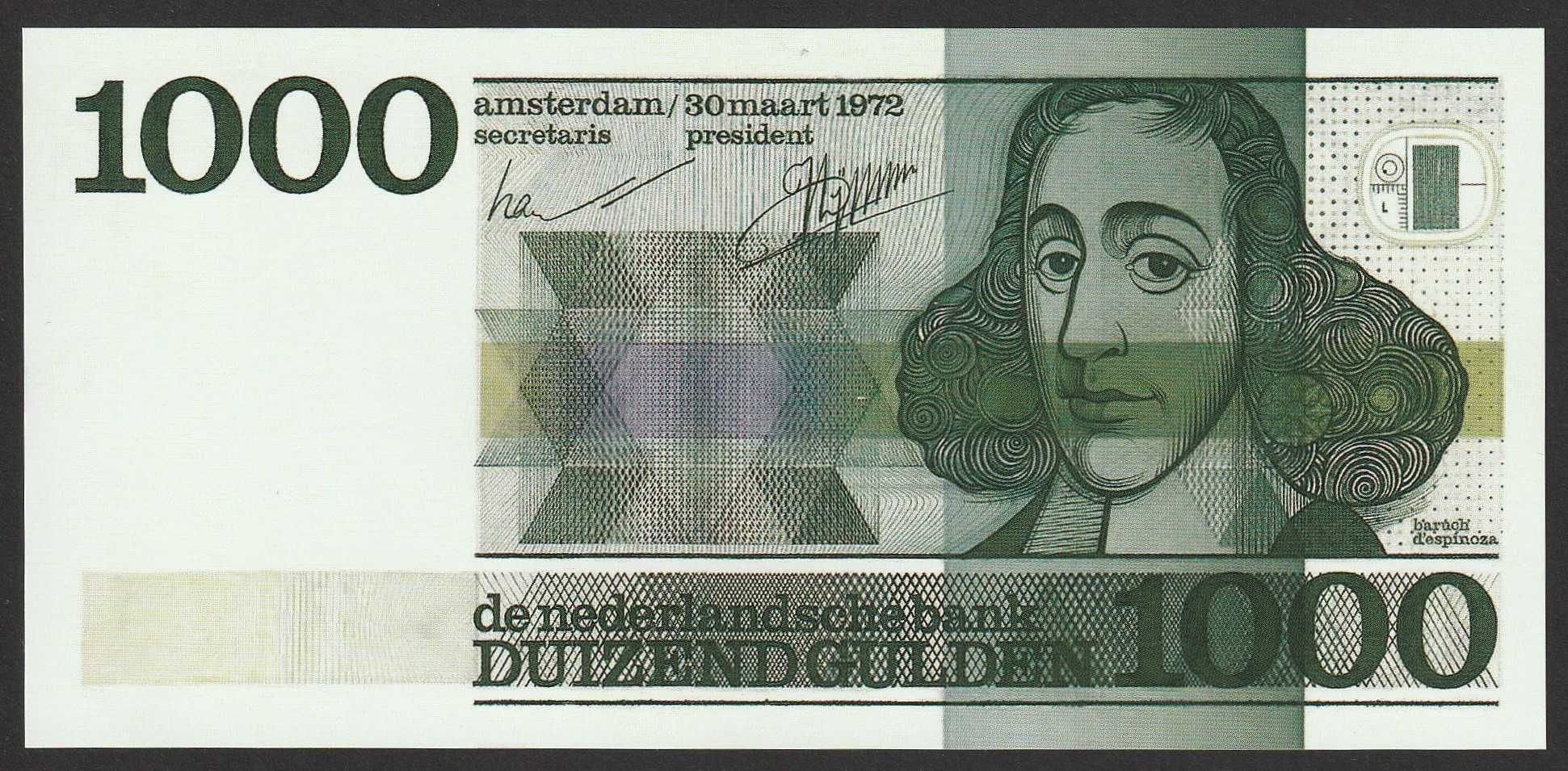 Holandia 1000 guldenów 1972