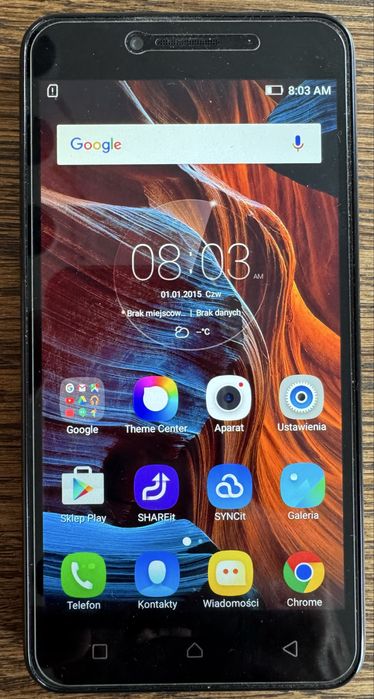 Paczka czterech telefonów. Samsung, huawei, lenovo.