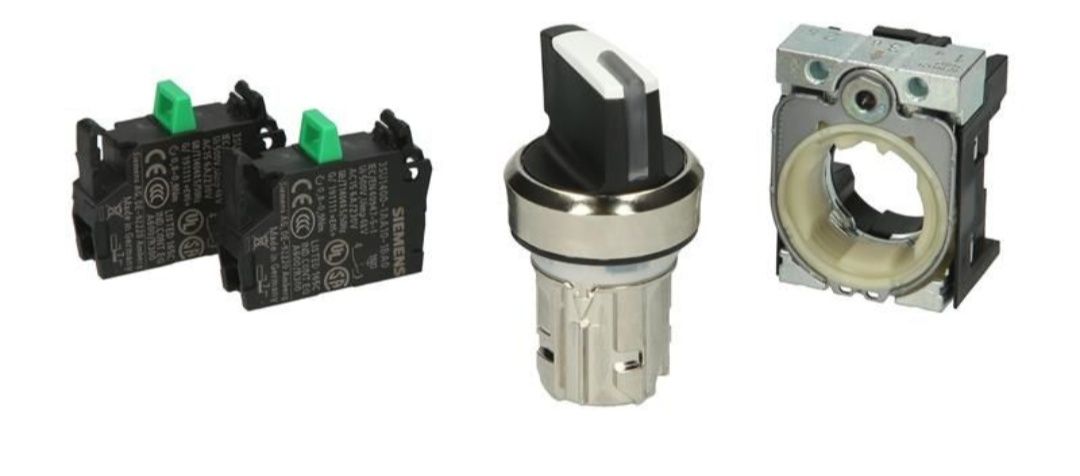 Przycisk (komplet) Siemens SIRIUS ACT 3SU1100-0AB10-1BA0 +Przełoncznik