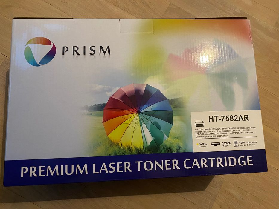 PRISM Zamiennik dla HP nr Q7582A Żółty (ZHLQ7582ARP)