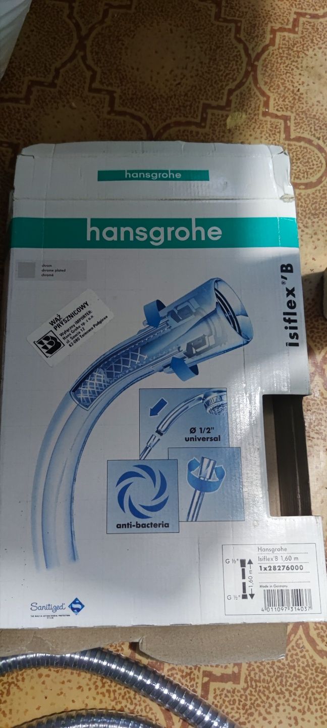 Шланг душевой Hansgrohe