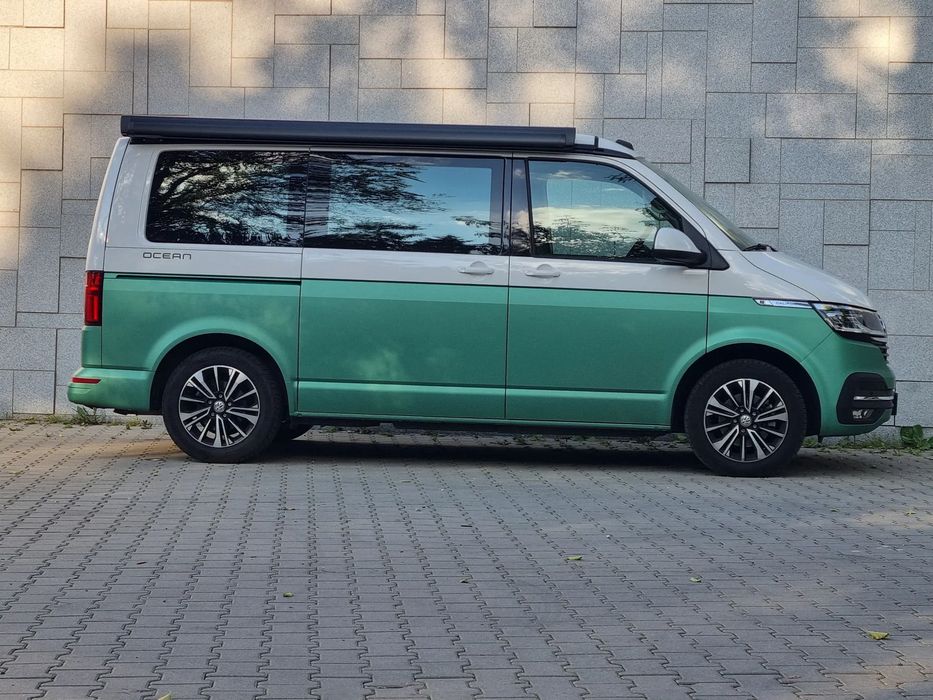 Volkswagen California 4x4, OCEAN, Elektryczny dach, Domykanie, Webasto, Kamper, Hak