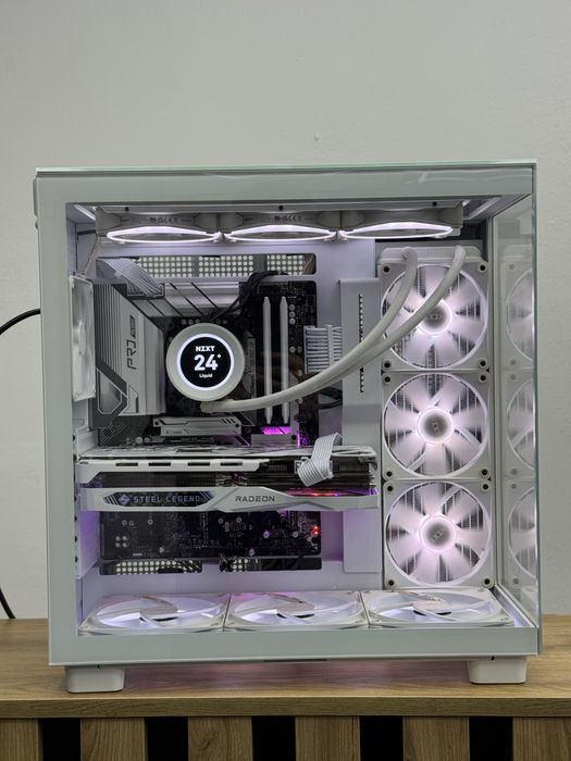 Intel i9-14900 / RX 7900 GRE / NZXT H9 Elite – BIAŁY KOMPUTER MARZEŃ!