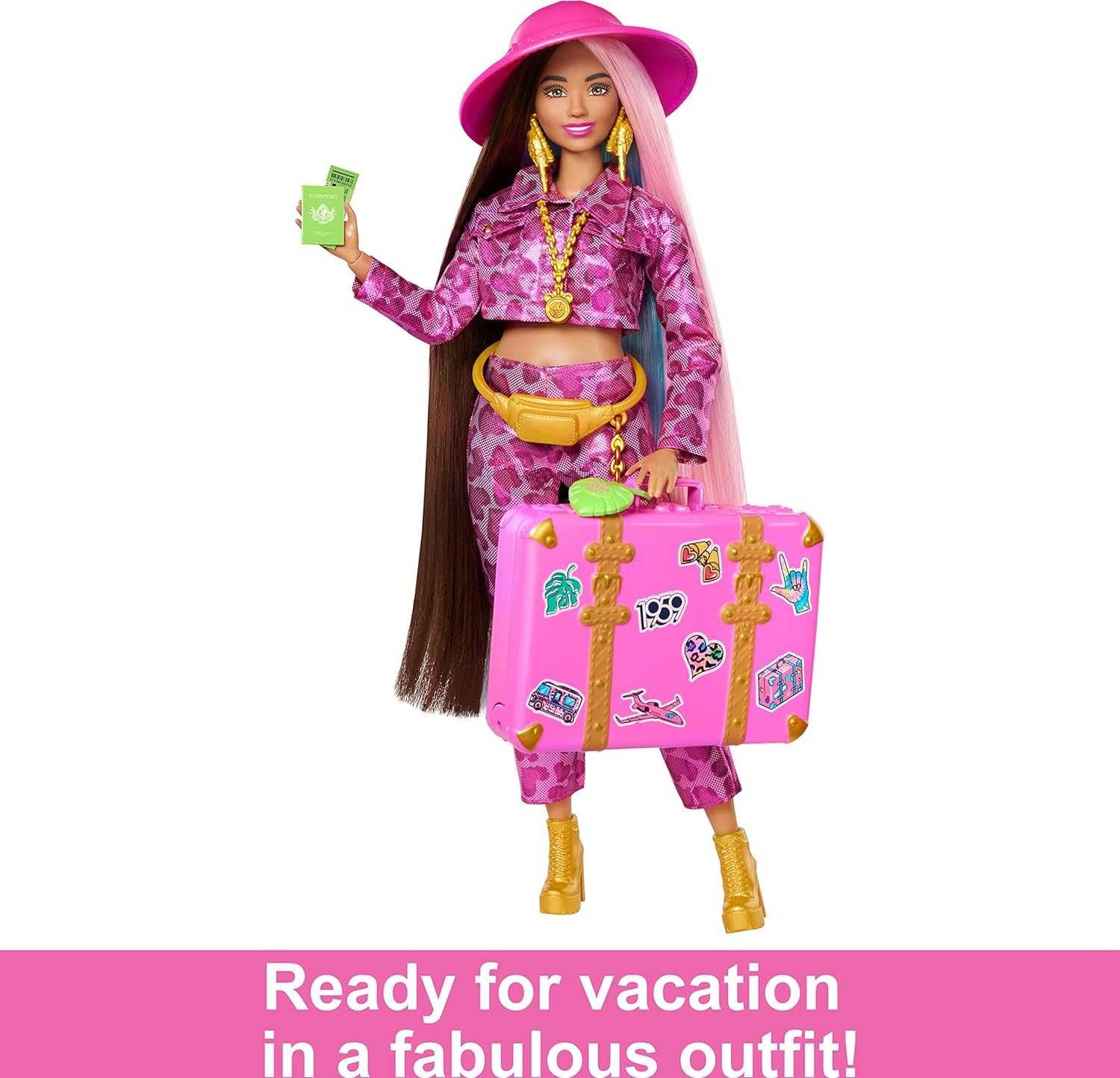ОРИГИНАЛ! Кукла Барби Экстра Флай Сафари Barbie Extra Fly Safari