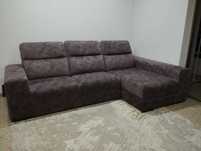 Sofá com chaise longue