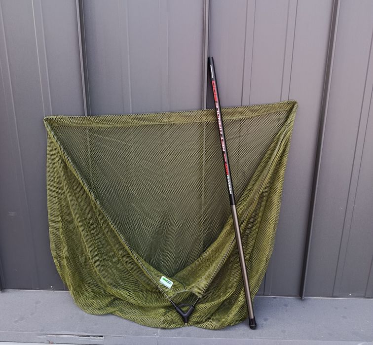 Підсак короповий Carp Pro Flagman трикутний 100х290см (ручка телескоп)