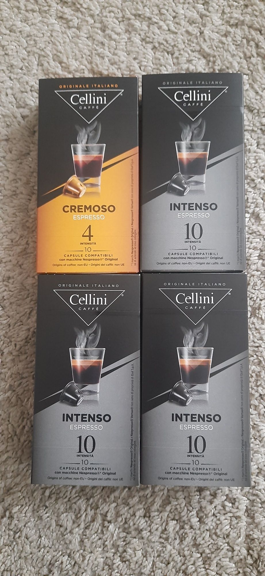 Cellini kapsułki Nespresso 40 szt espresso intenso, Nowe caffe wloskie