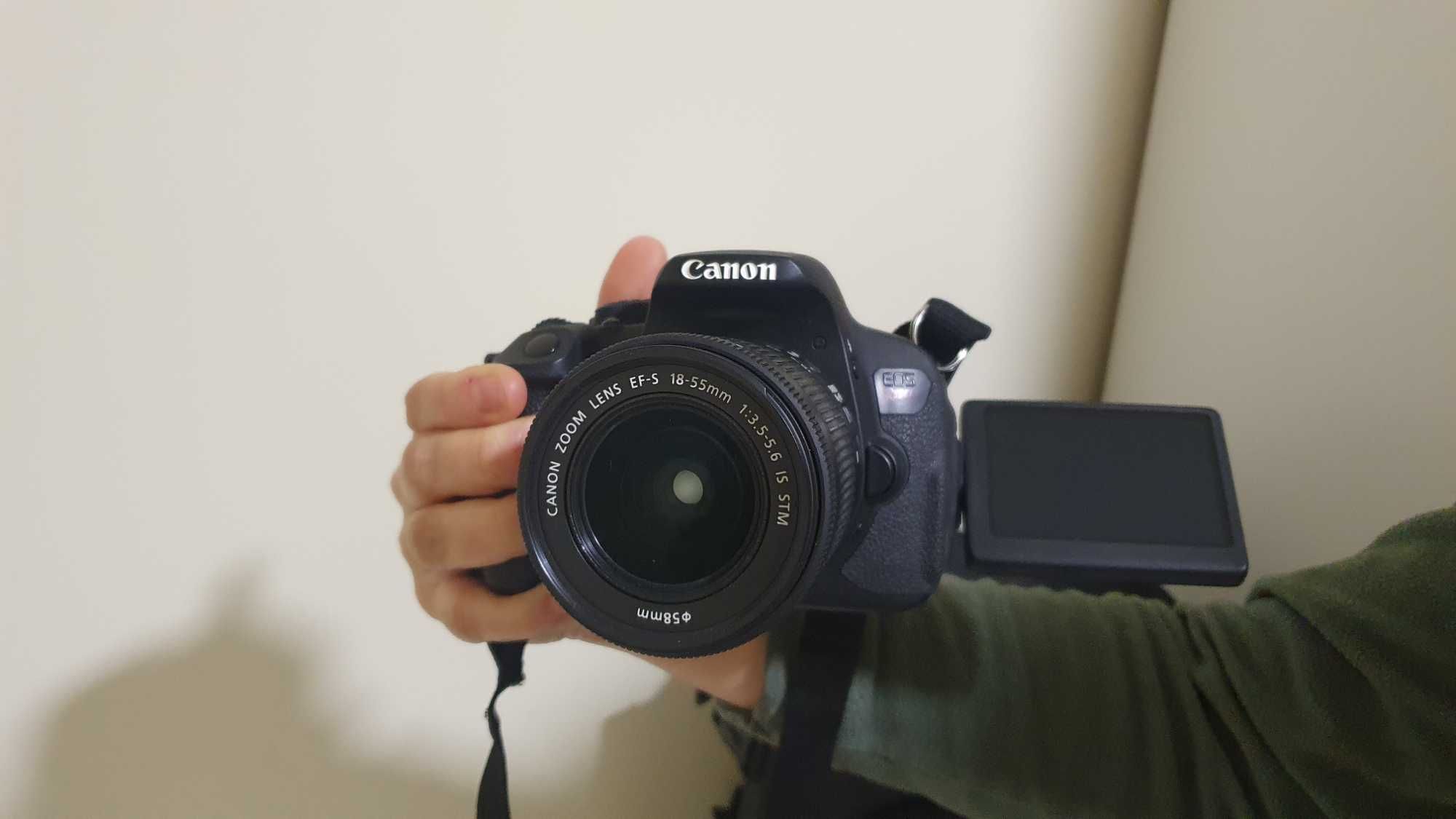 Canon EOS 700D (T5i) + Kit Completo – Pronta para Usar!