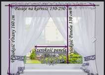 Zestaw firanyplus panel 400x160