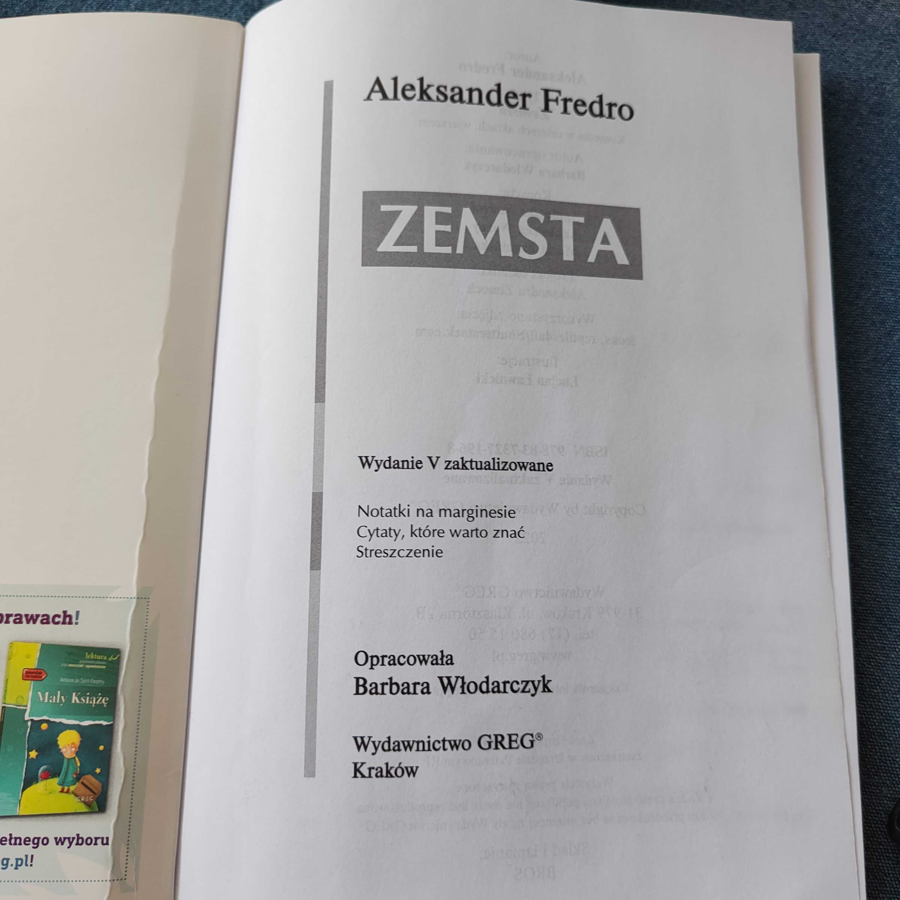 Zemsta Aleksandra Fredry